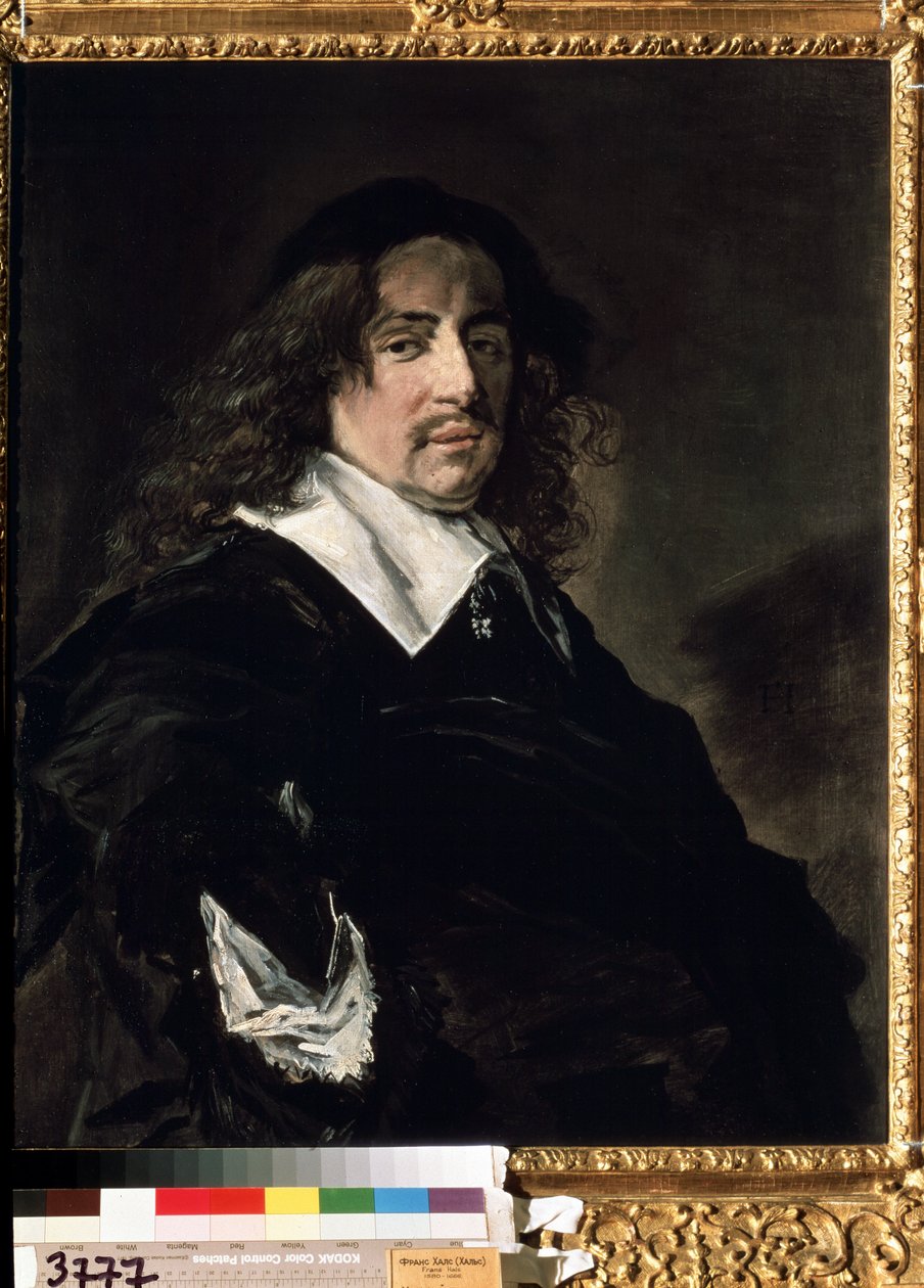 ""Porträtt av en man"" Detta är förmodligen en holländsk borgare. Målning av Franz Hals (1581-1666) ca 1660 Mått 84,5x67 cm Eremitagemuseet Sankt Petersburg av Frans Hals