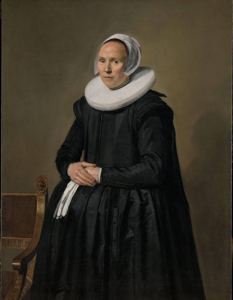 Porträtt av Feyntje van Steenkiste Porträtt av Feyntje van Steenkiste (1603/04-1640) av Frans Hals