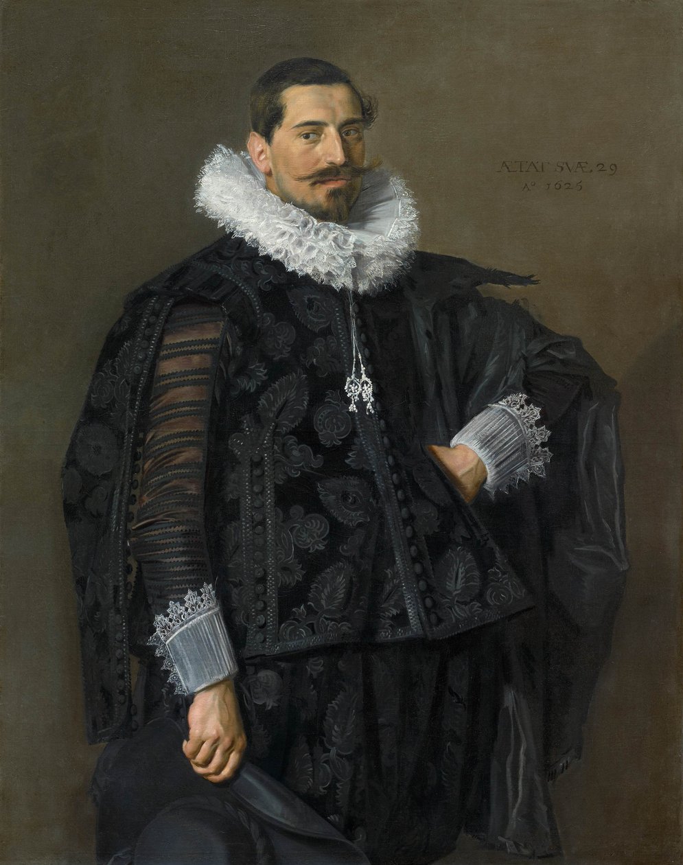 Porträtt av Jacob Olycan (1596-1638) av Frans Hals
