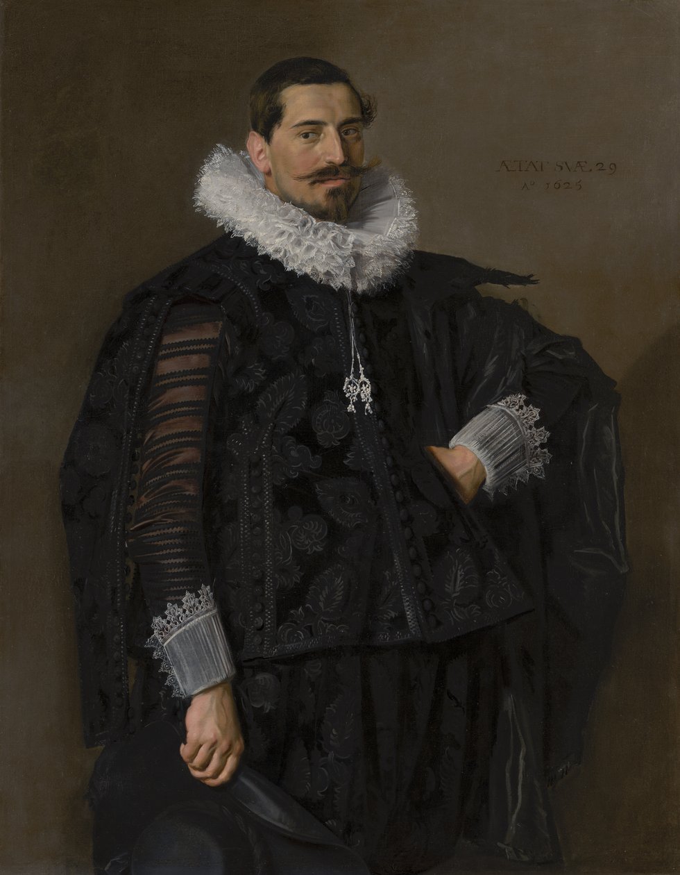Porträtt av Jacob Pietersz Olycan (1596-1638) av Frans Hals
