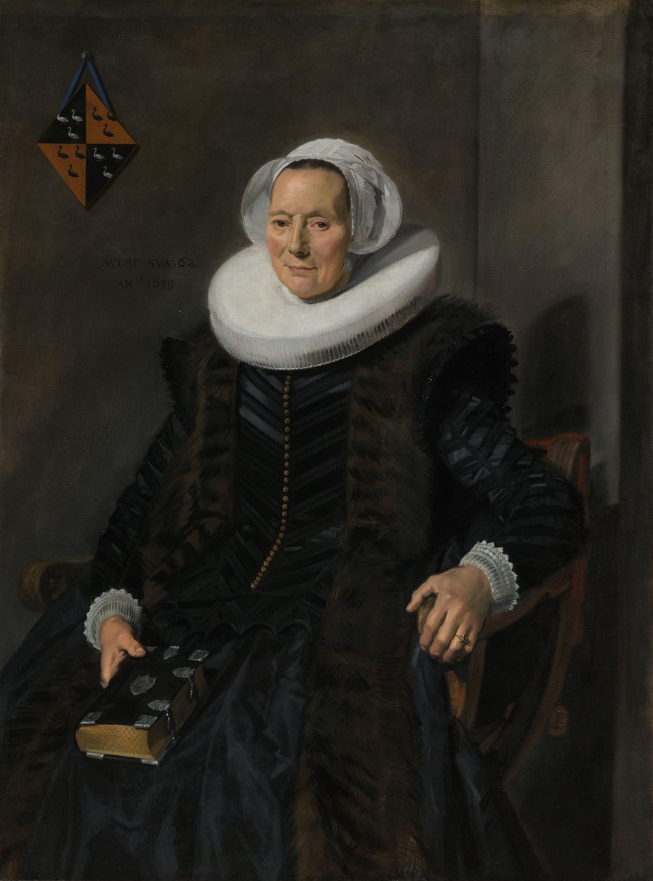 Porträtt av Maritge Claesdr Vooght Porträtt av Maritge Claesdr Vooght (1577-1644) av Frans Hals