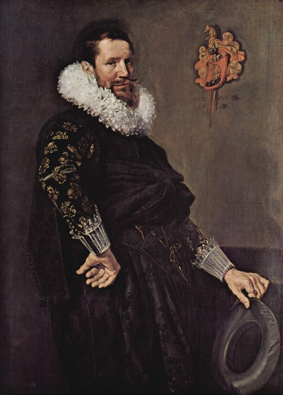 Porträtt av Paulus van Beresteyn (1588-1636) av Frans Hals