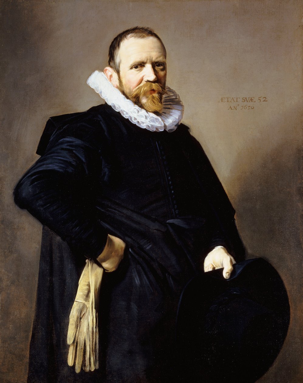 Porträtt av en gentleman av Frans Hals