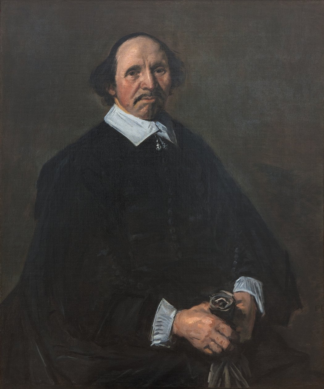 Porträtt av en man av Frans Hals