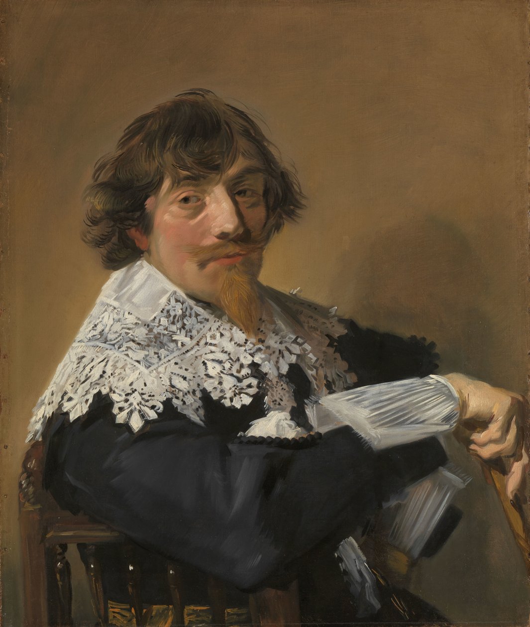 Porträtt av en man av Frans Hals