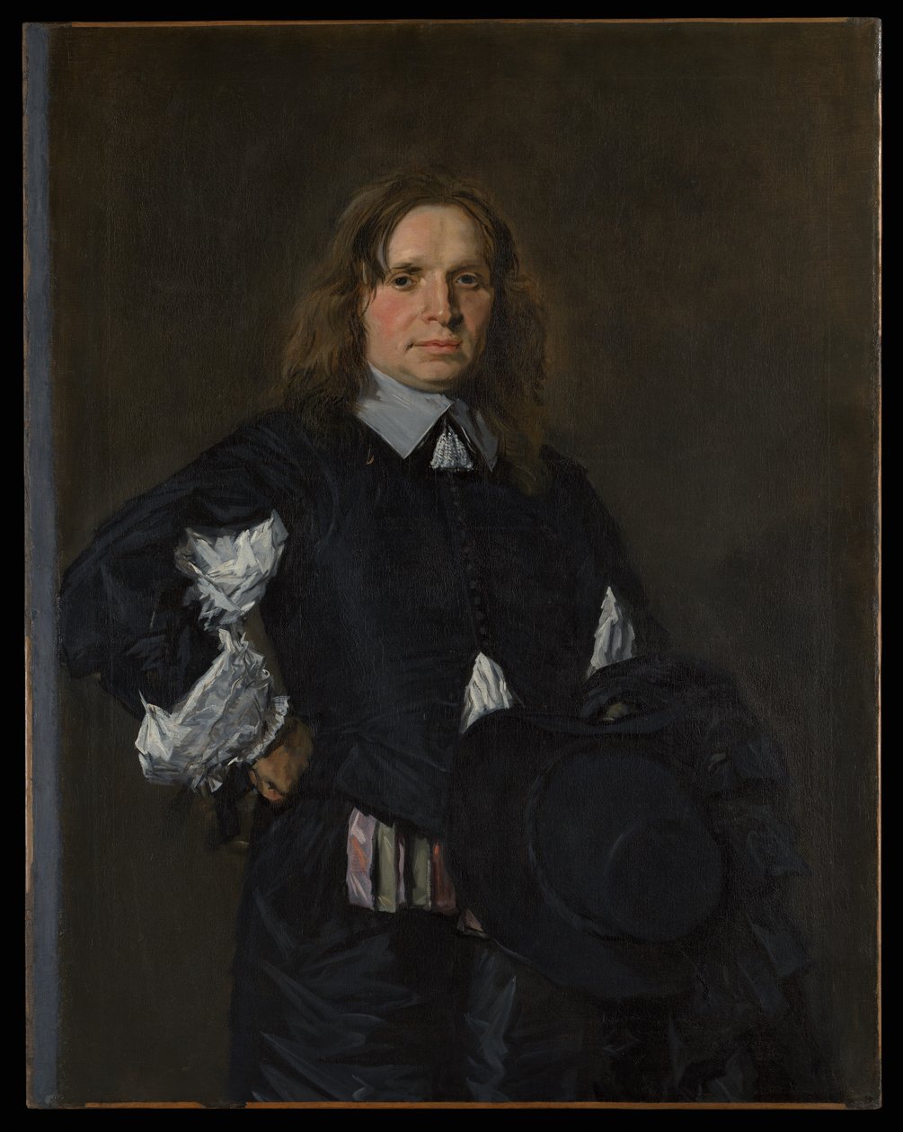 Porträtt av en man av Frans Hals