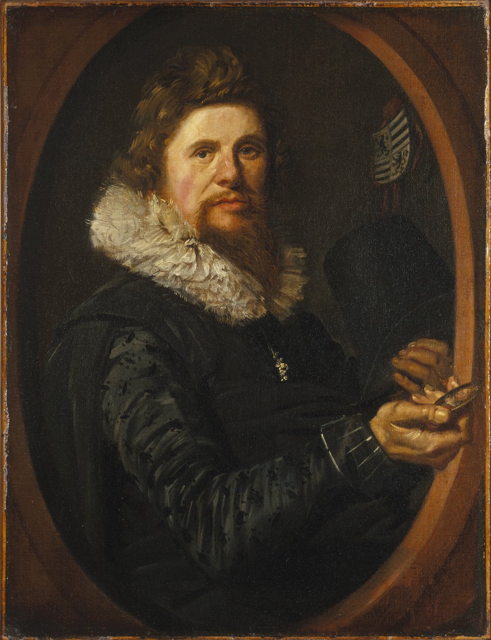 Porträtt av en man, ca 1614-15 av Frans Hals