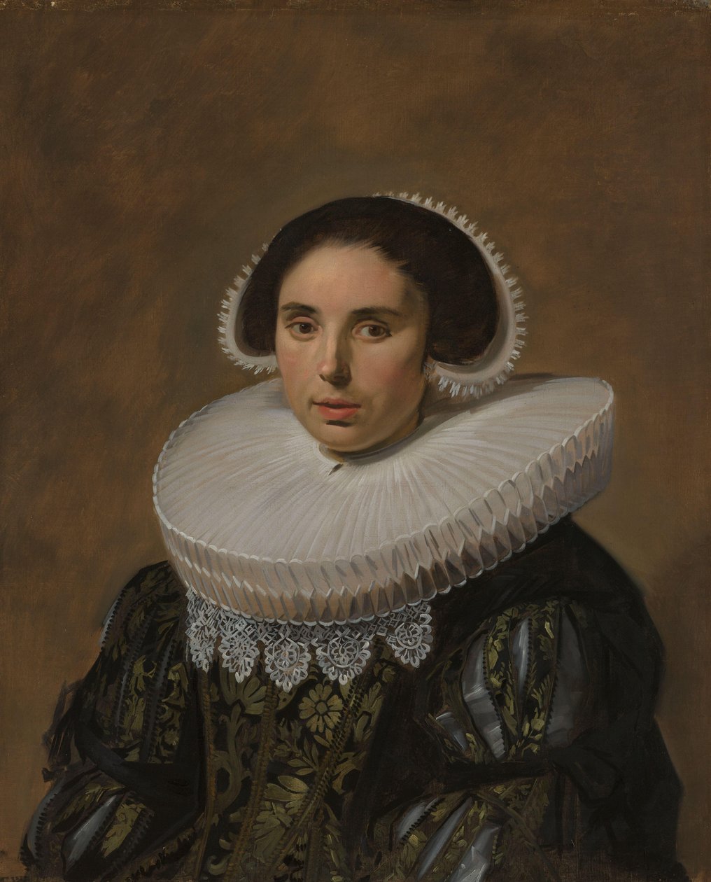 Porträtt av en kvinna av Frans Hals
