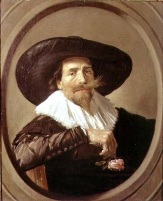 Porträtt av en man, möjligen Pieter Tjark av Frans Hals