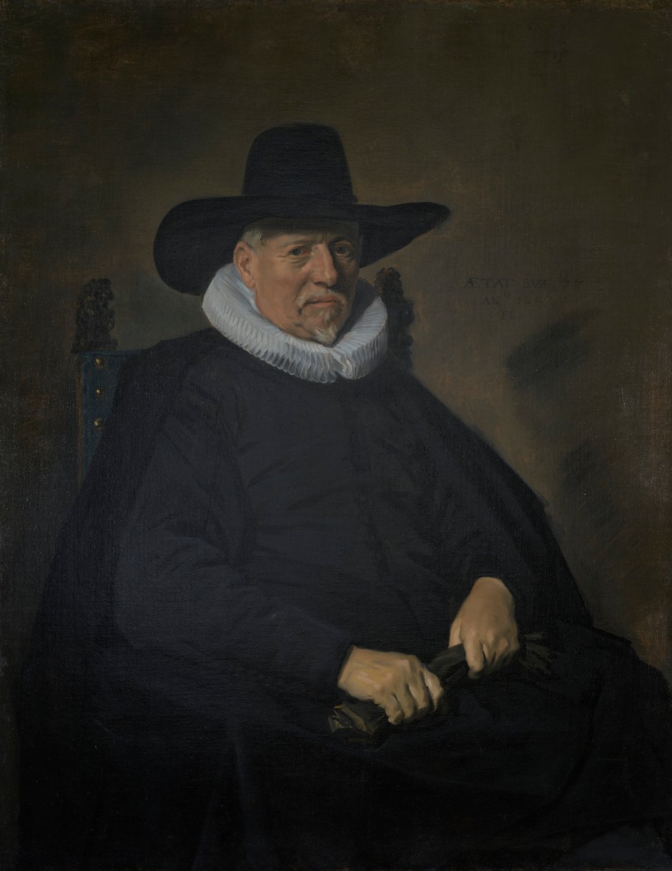 Porträtt av en äldre man, traditionellt kallad Heer Bodolphe av Frans Hals