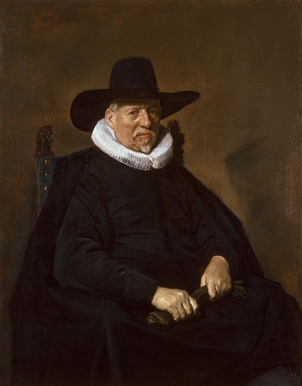 Porträtt av en äldre man, traditionellt kallad Heer Bodolphe av Frans Hals