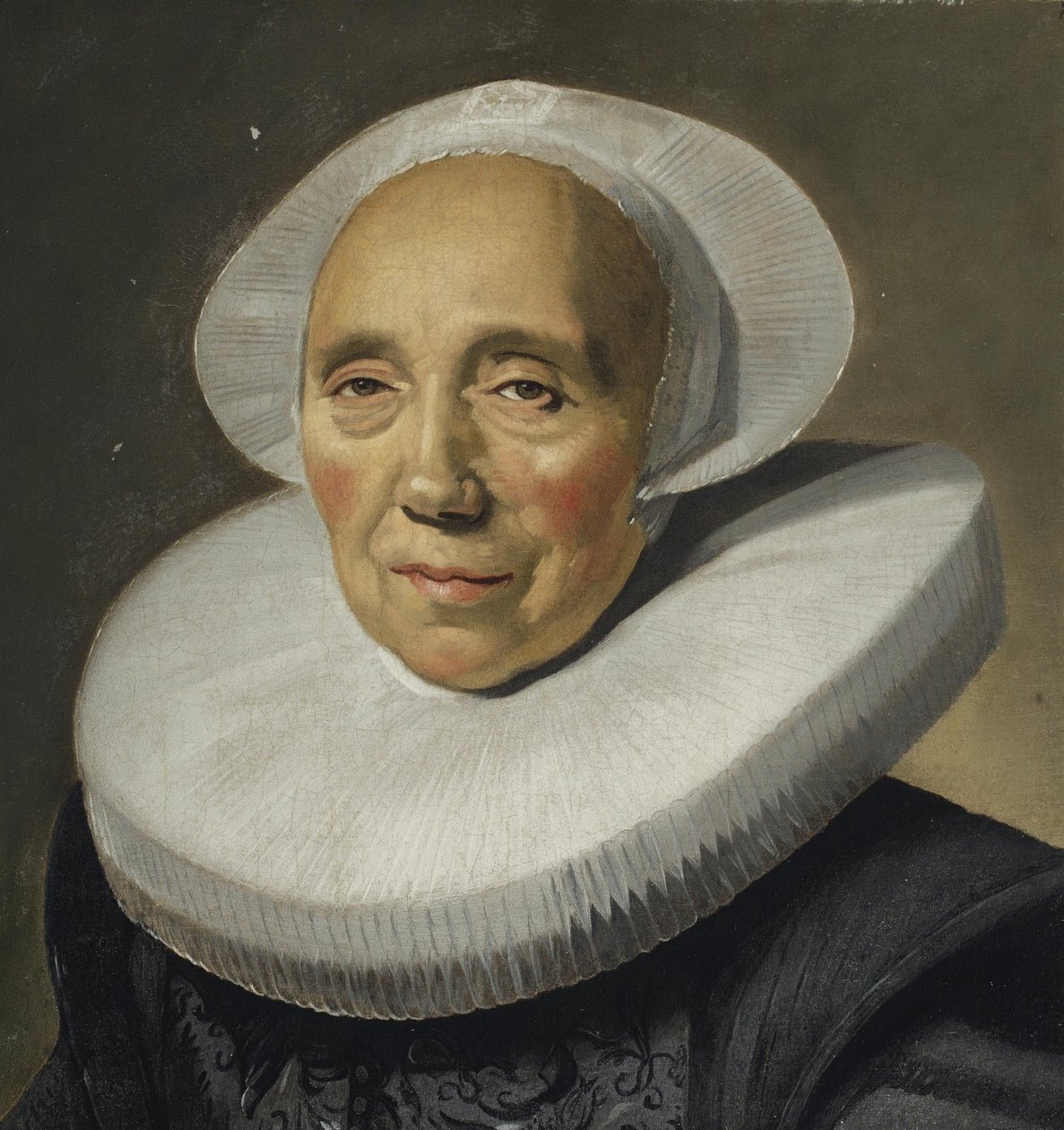 Porträtt av en gammal kvinna av Frans Hals