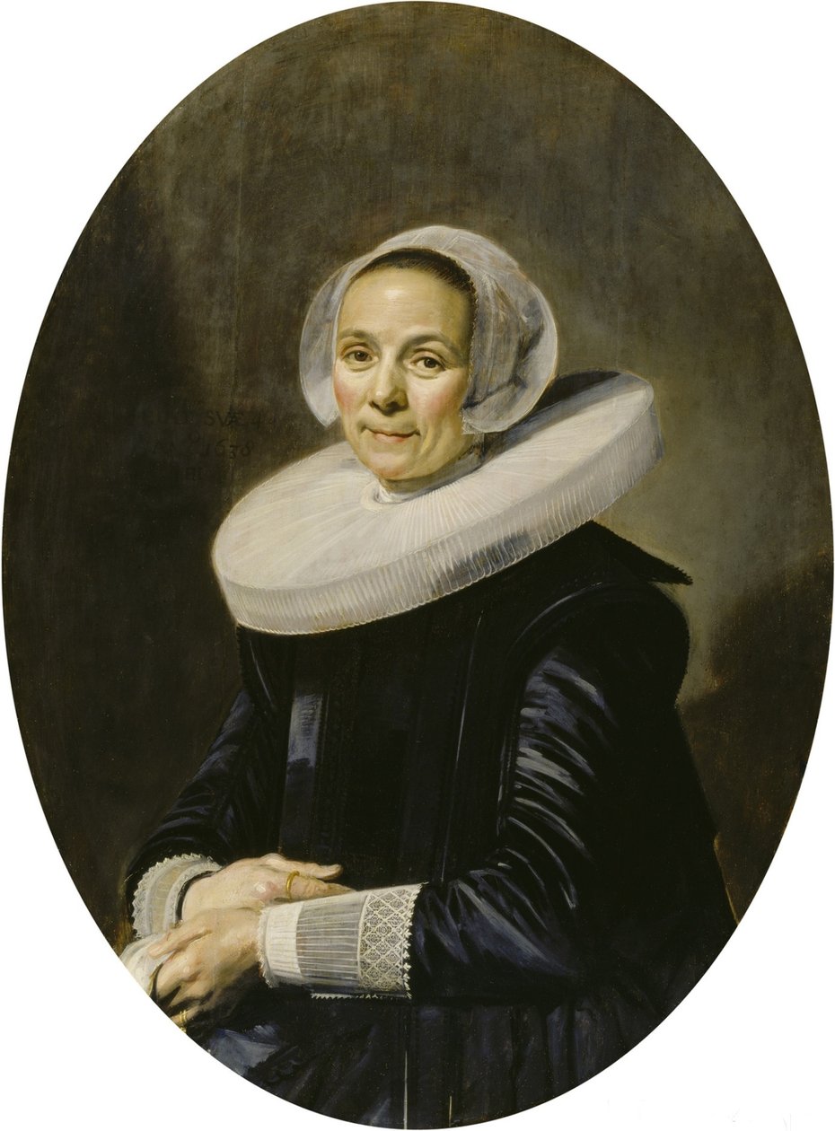Porträtt av en okänd kvinna [1] av Frans Hals