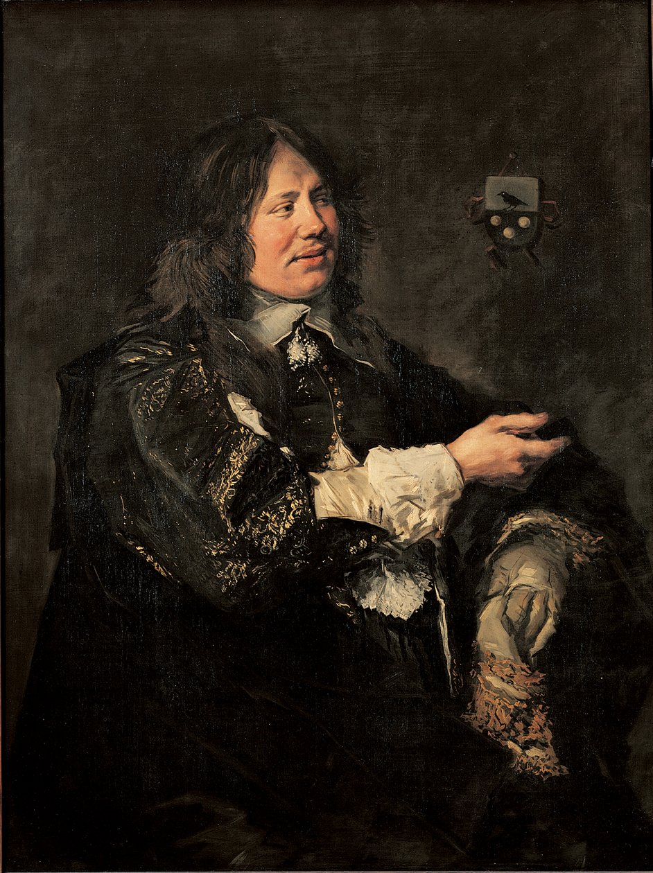 Stephanus Geraedts, rådman i Haarlem (olja på duk) av Frans Hals