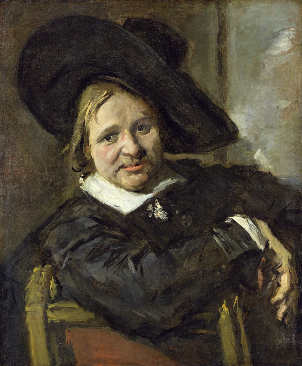 The Man with the Slouch Hat, after 1660  av Frans Hals
