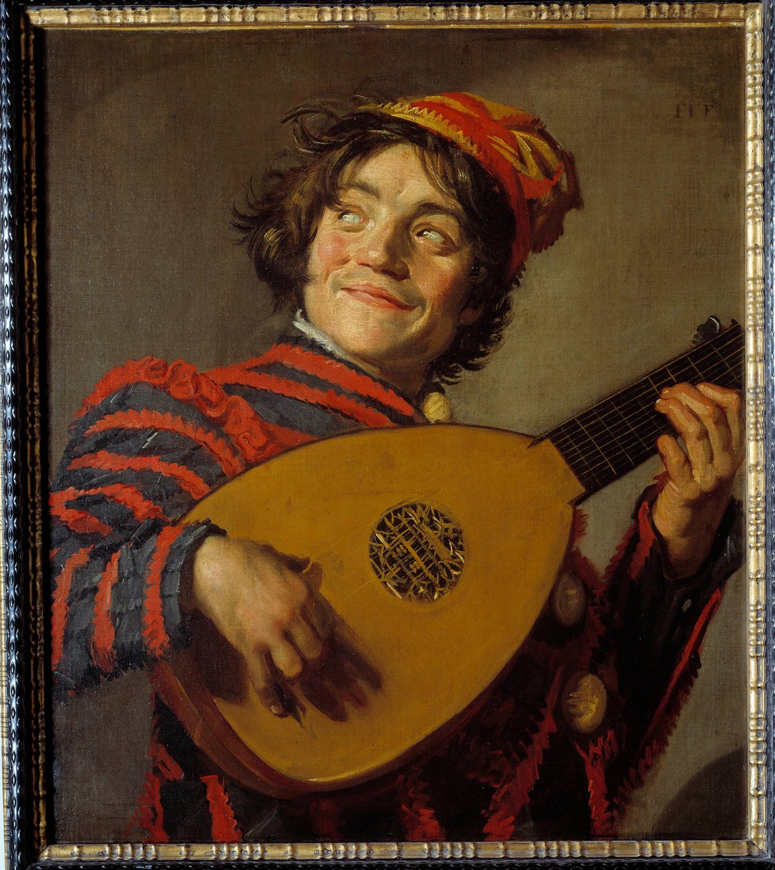 Lutgycklaren. Målning av Frans Hals (1580-1666) av Frans Hals