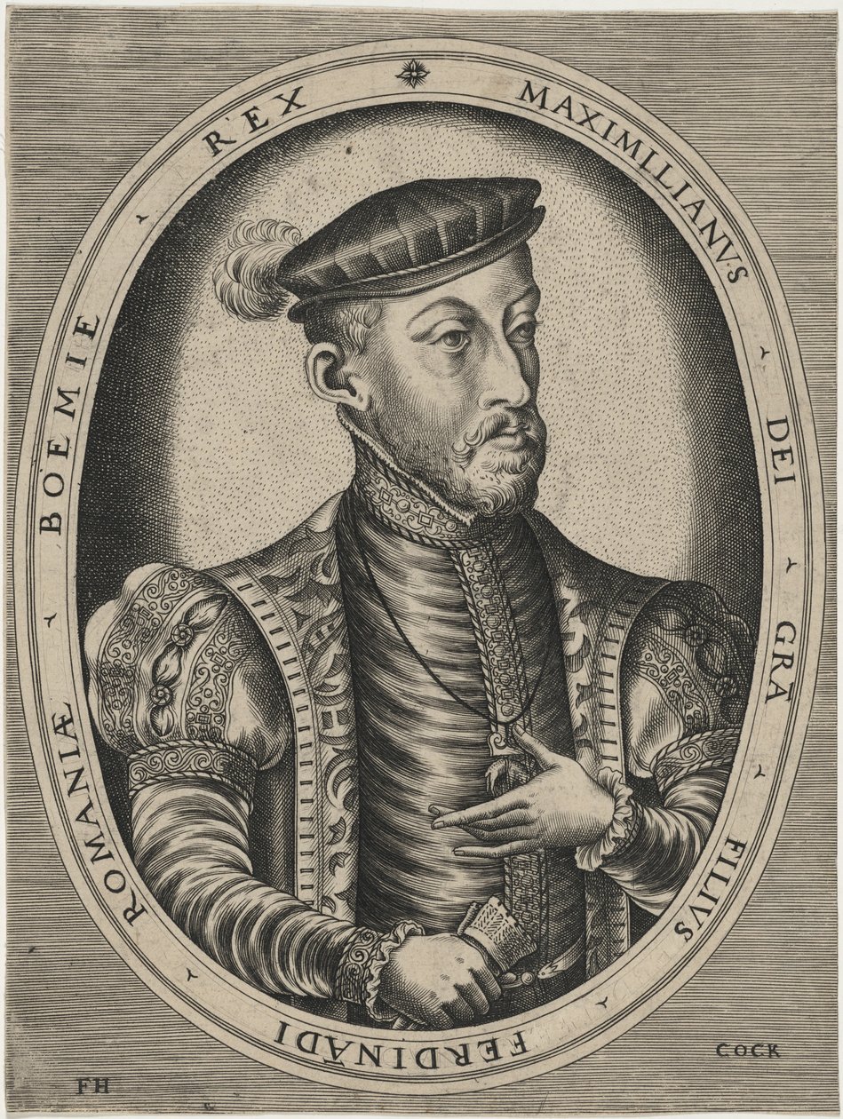 Maximilian II, romersk kejsare av Frans Huys