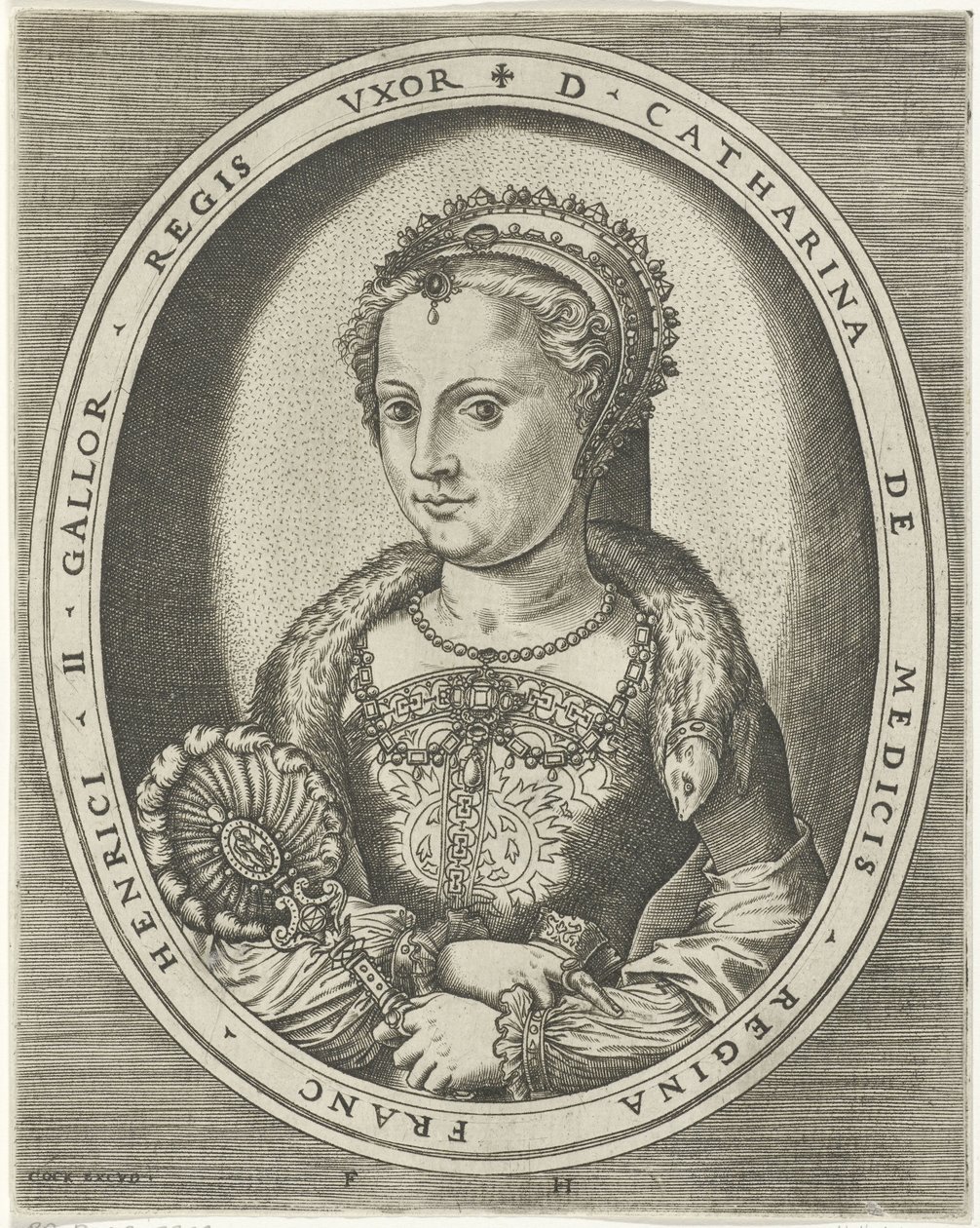 Porträtt av Catherine de