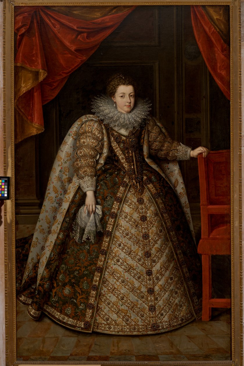 Kristina av Savojen, prinsessa av Piemonte (1606-1663) av Frans II (after) Pourbus
