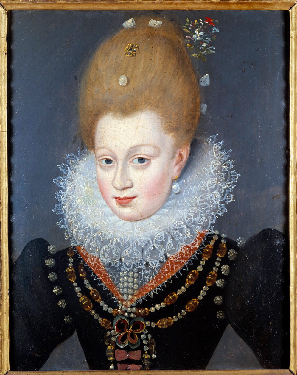 Porträtt av Gabrielle d