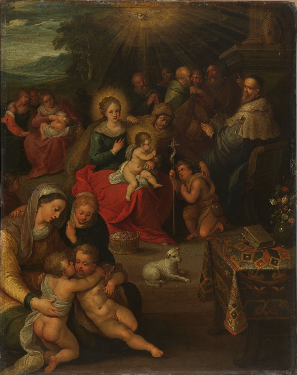 Det heliga släktskapet av Frans II Francken