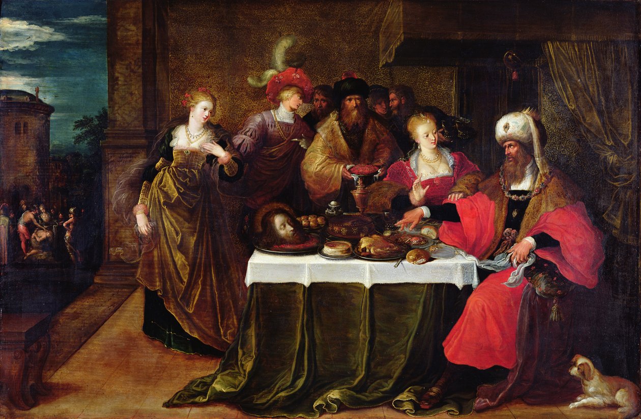 Herodes högtid av Frans II Francken the Younger