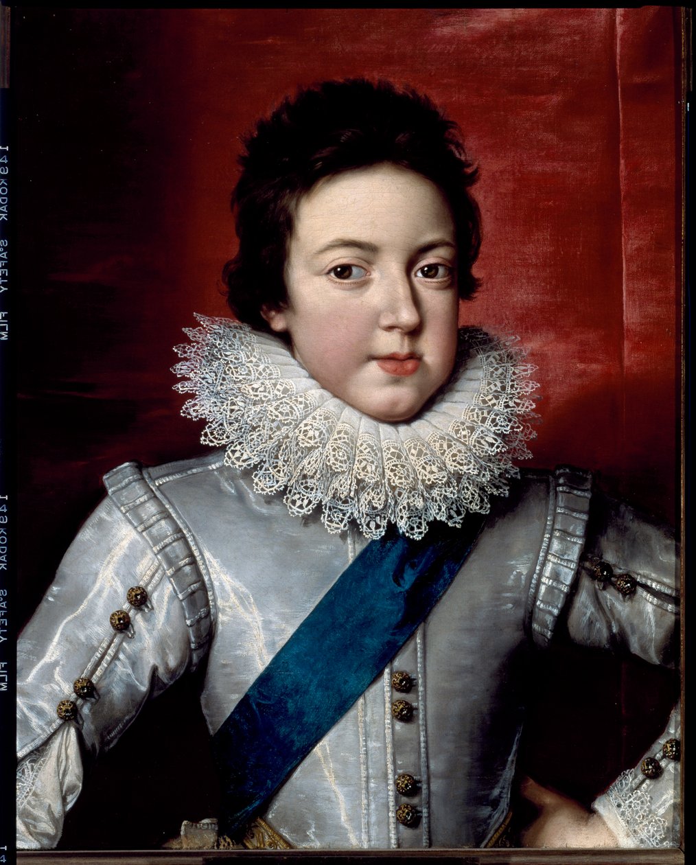 Porträtt av Ludvig XIII, kung av Frankrike och Navarra, ca 1616 (målning) av Frans II Pourbus