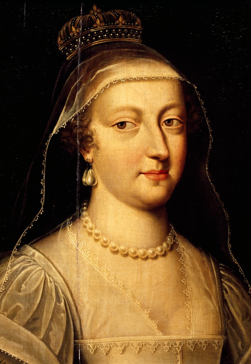 Porträtt av Maria Anna av Österrike (San Lorenzo de El Escorial av Frans II Pourbus
