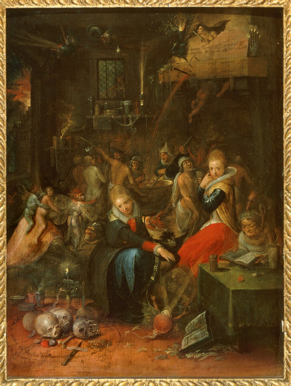 Häxornas sabbat... av Frans II the Younger Francken