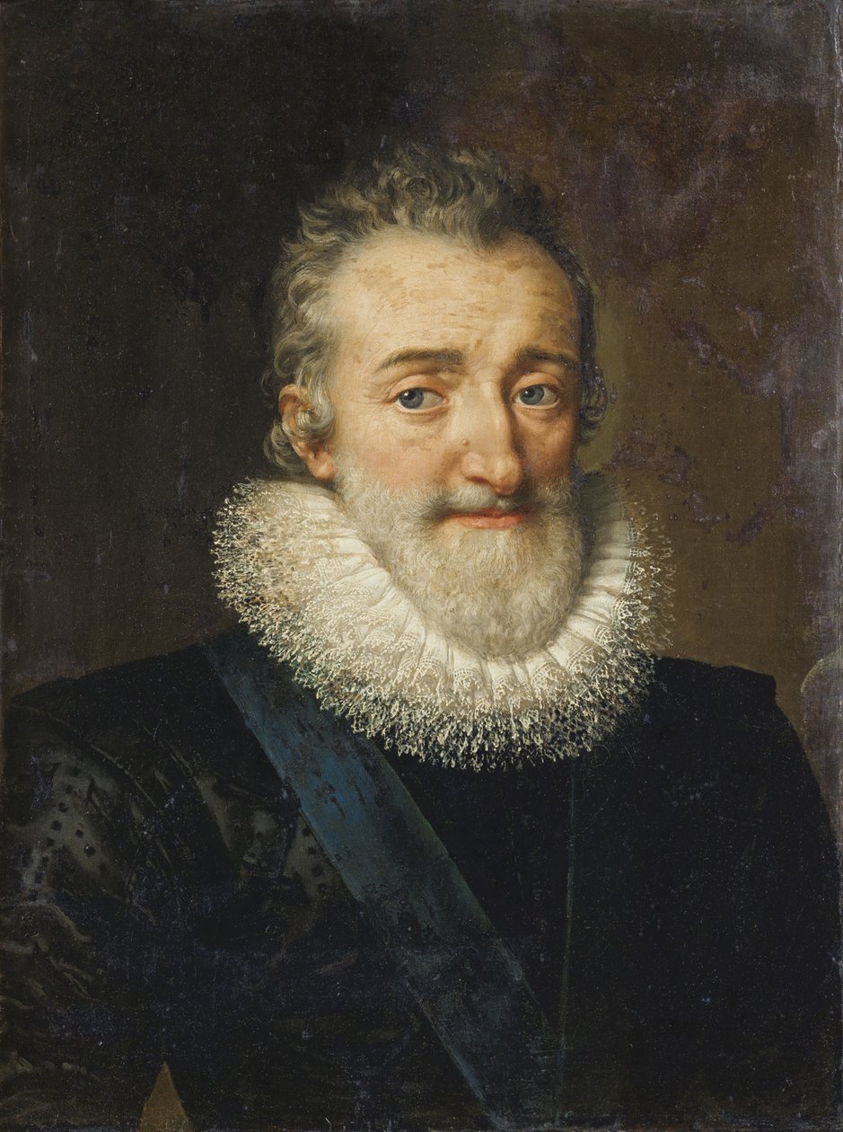 Kung Henrik IV av Frankrike, 1610 av Frans Pourbus the Younger