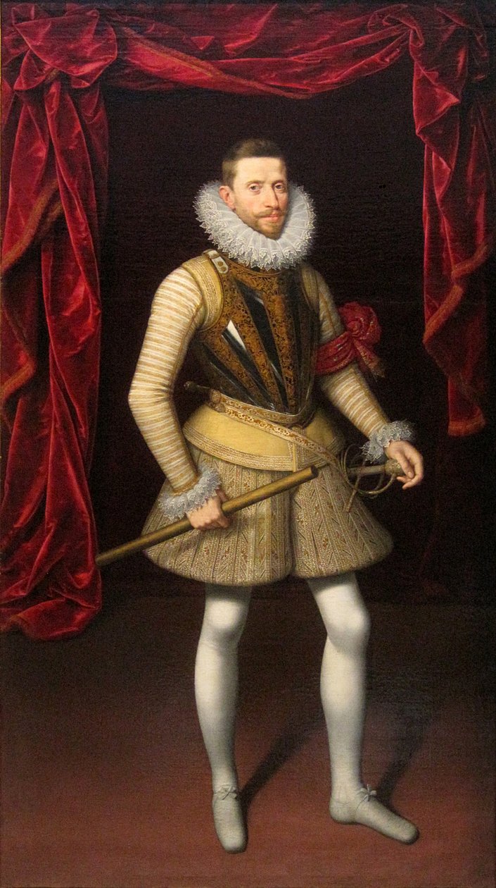 Porträtt av Albert VII, ärkehertig av Österrike av Frans Pourbus the Younger