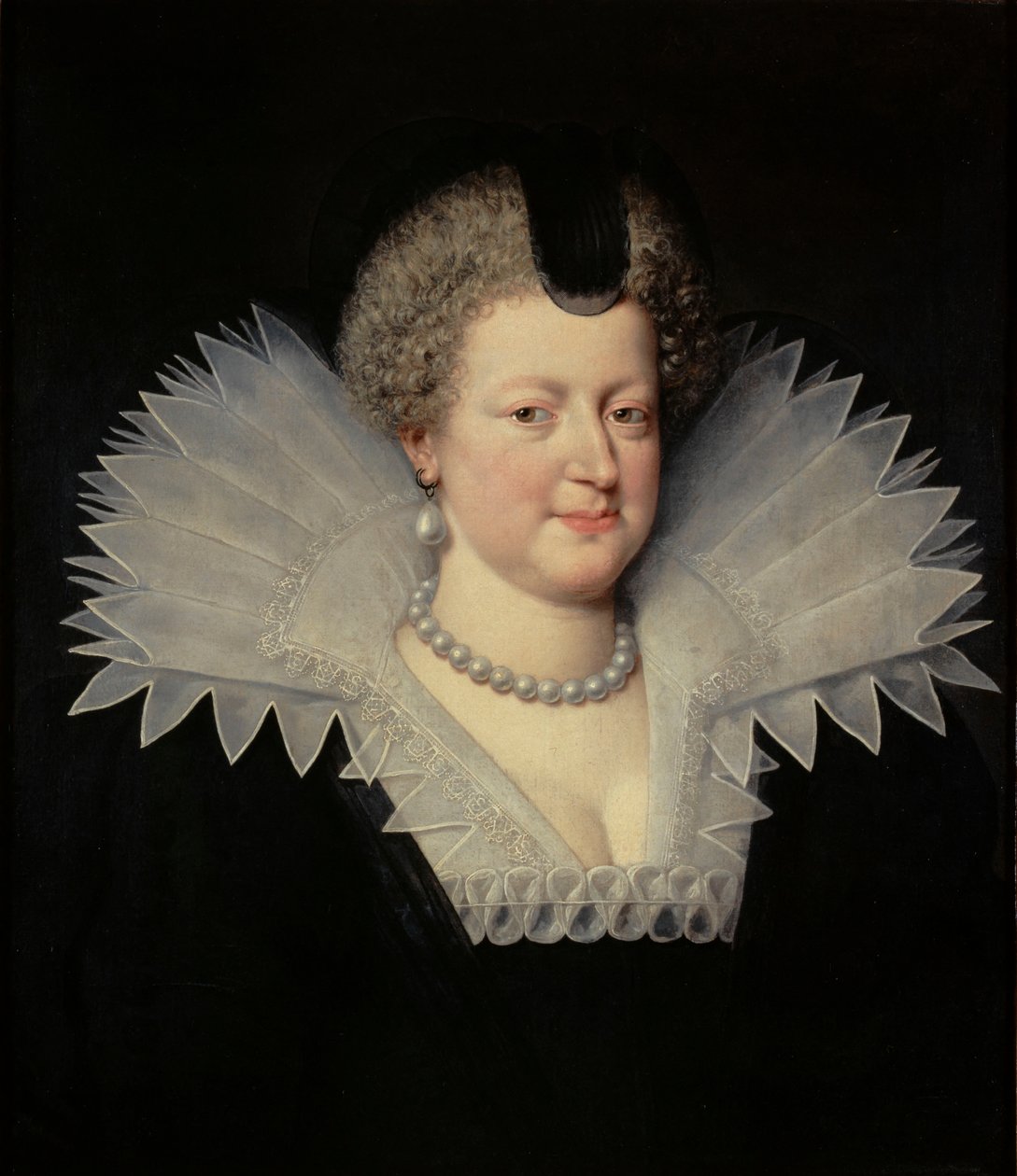 Porträtt av Marie de Medici 1575-1642, 1613. av Frans Pourbus the Younger