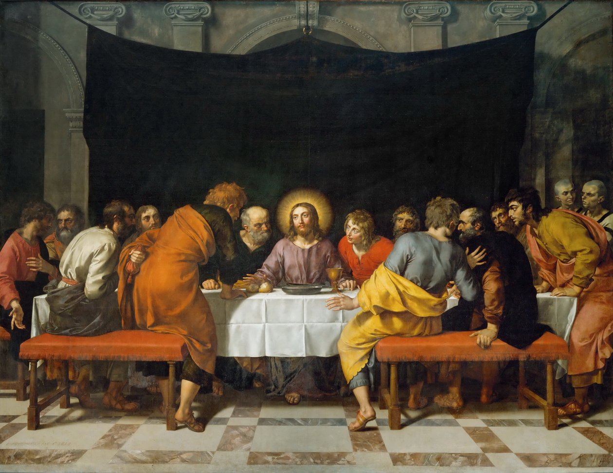 Sista måltiden av Frans Pourbus the Younger