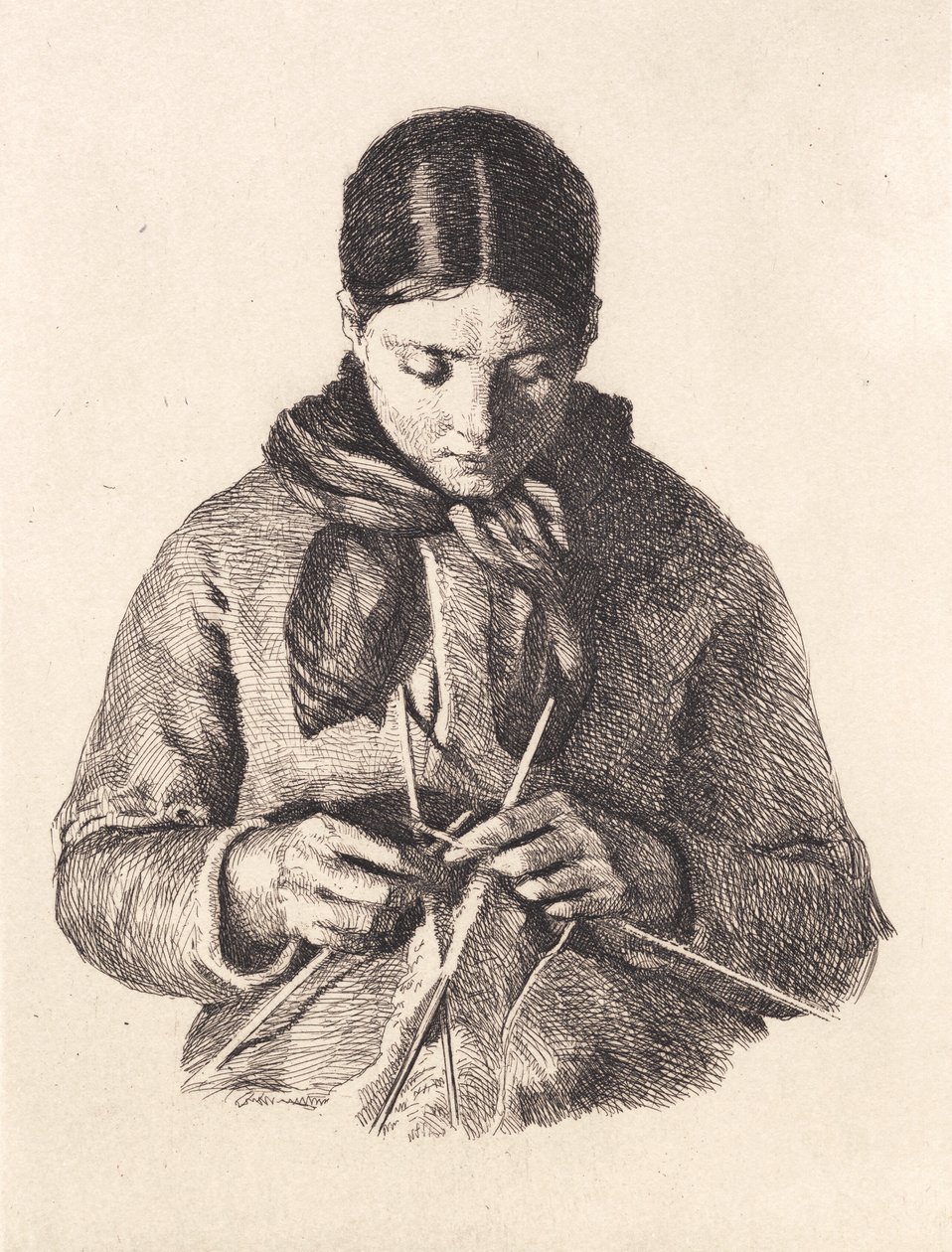 Stickningsmaskin av Frans Schwartz