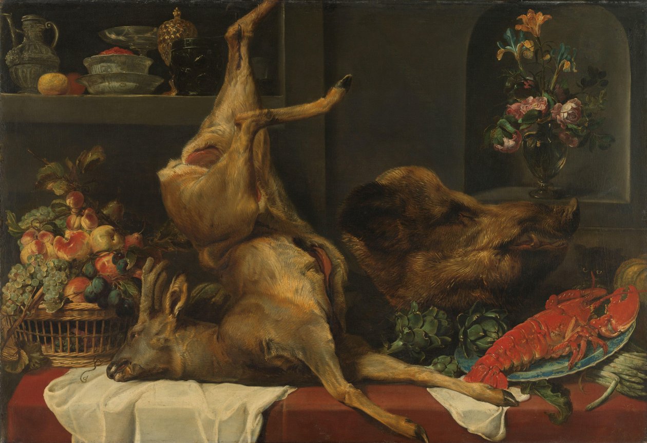 Larder Stilleben av Frans Snijders