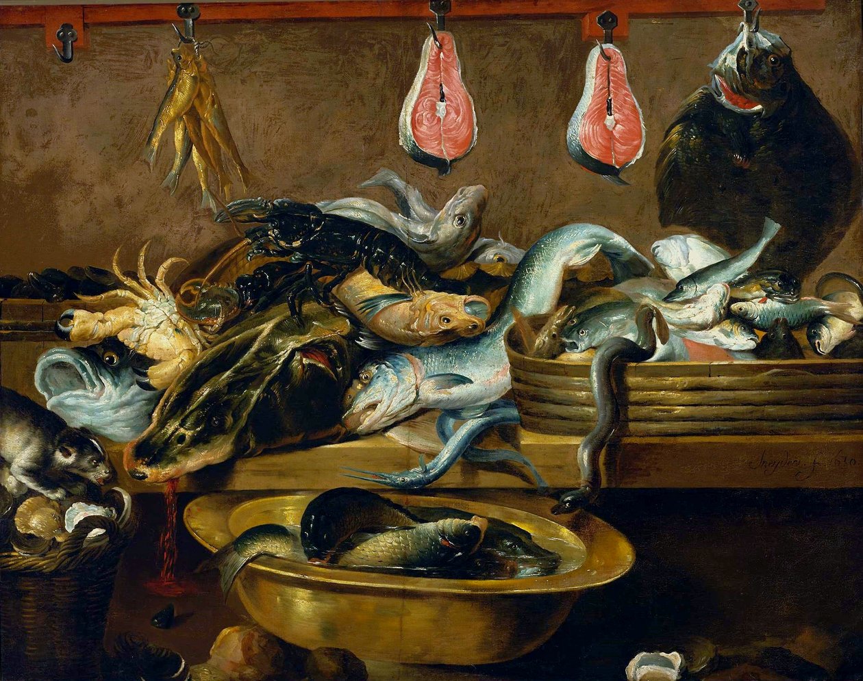 Fiskstånd av Frans Snyders