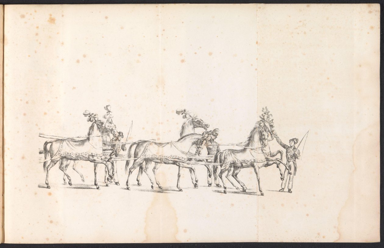 Spännvidden av den första flöten i processionen för Saint Rombout, 1825 av Frans Vervloet