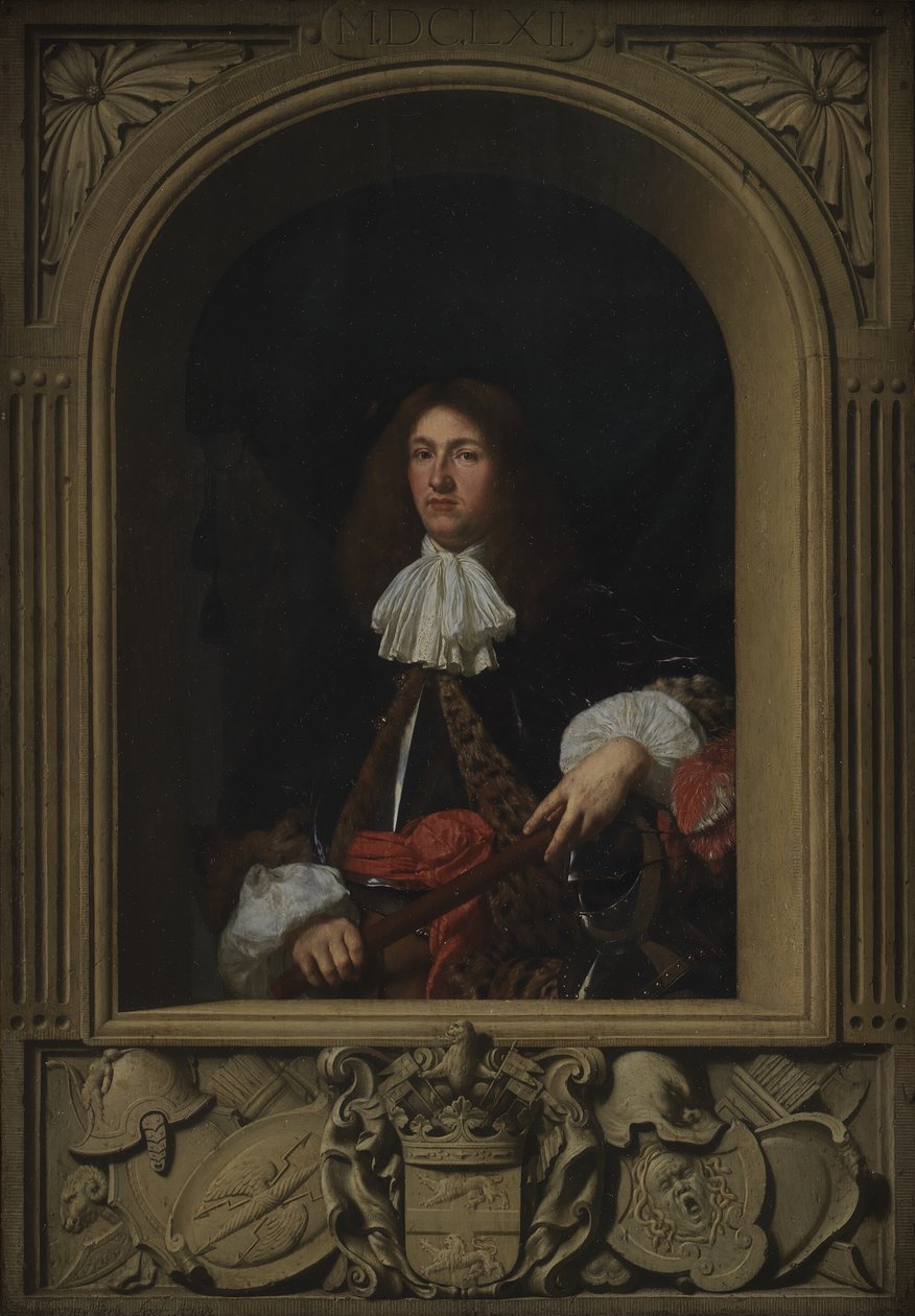 Porträtt av greve Ulrik Frederik Gyldenløve av Frans van I Mieris