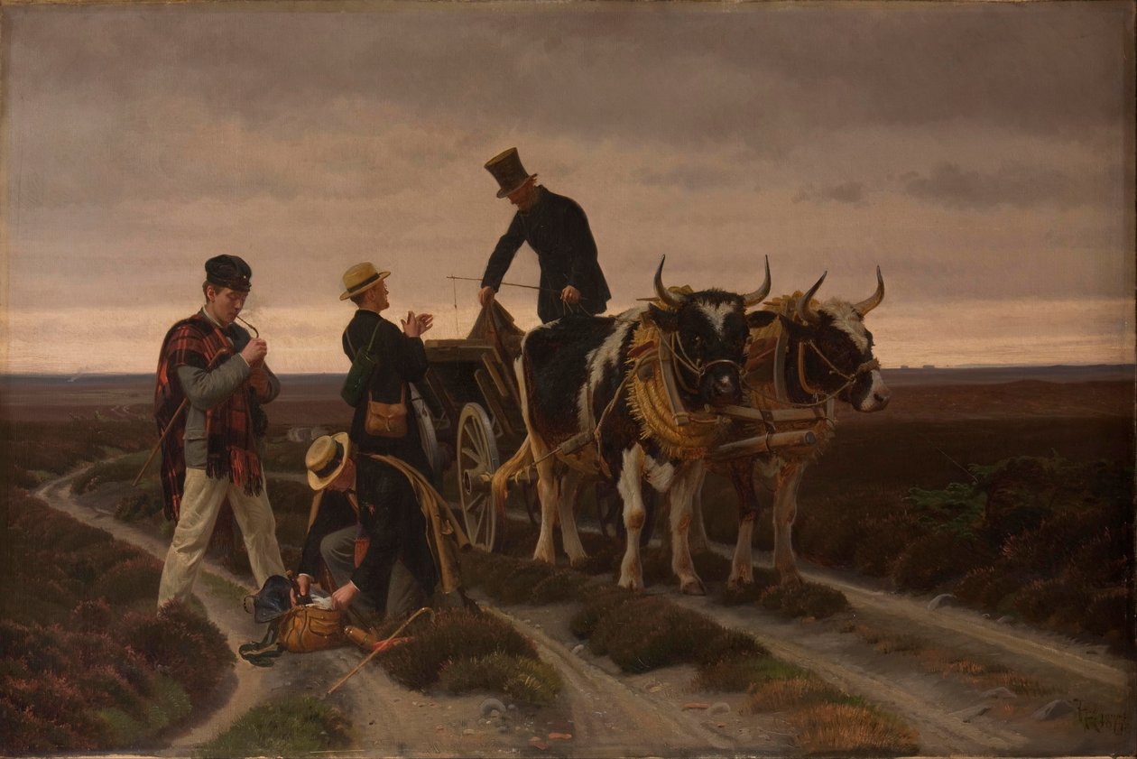 Vandringsresa. Jylland. av Frants Henningsen