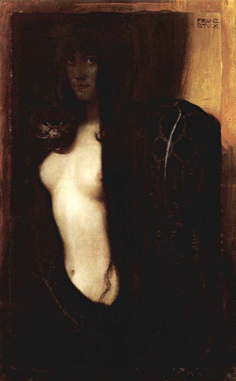 Die Sünde  av Franz von Stuck