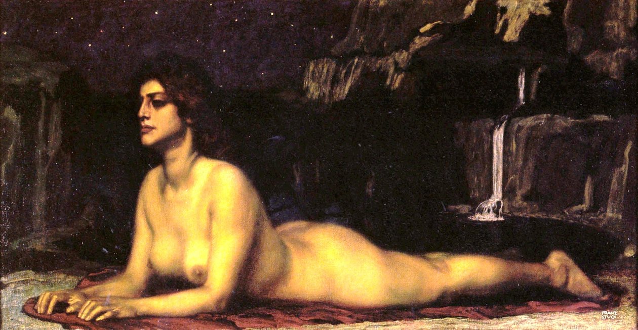 Sphinx av Franz von Stuck
