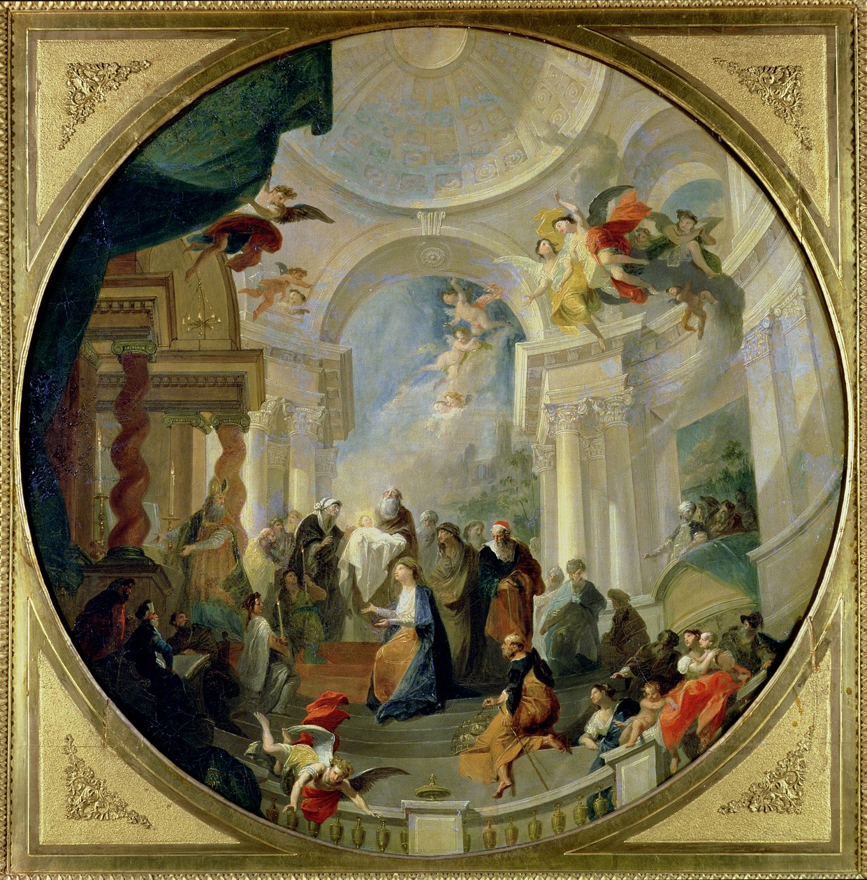 Presentation i templet av Franz Anton Maulbertsch