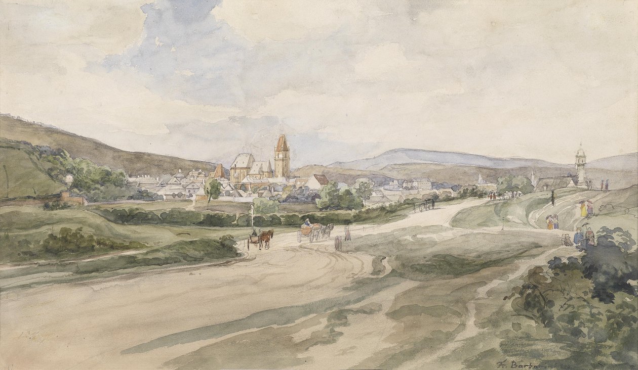 Perchtoldsdorf av Franz Barbarini