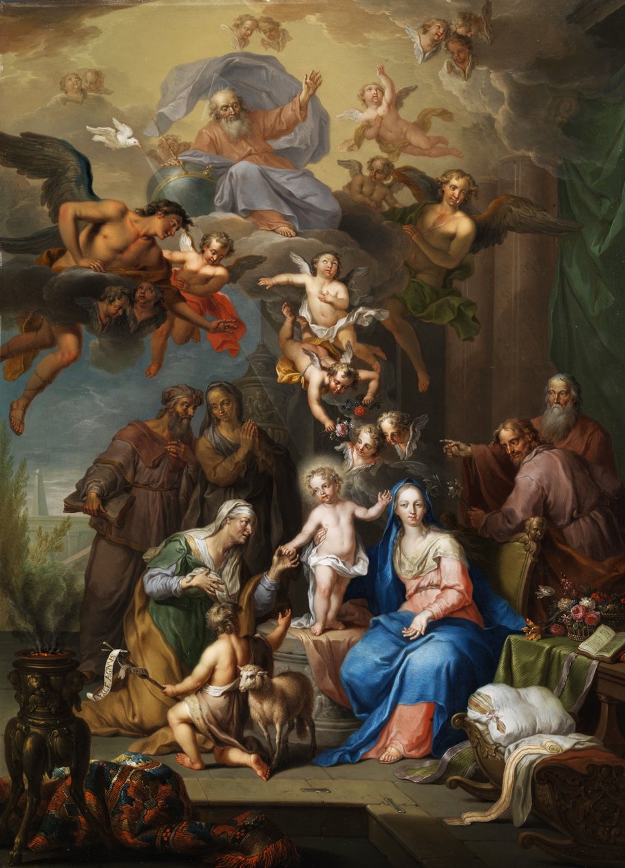 The Holy Family av Franz Christoph Janneck