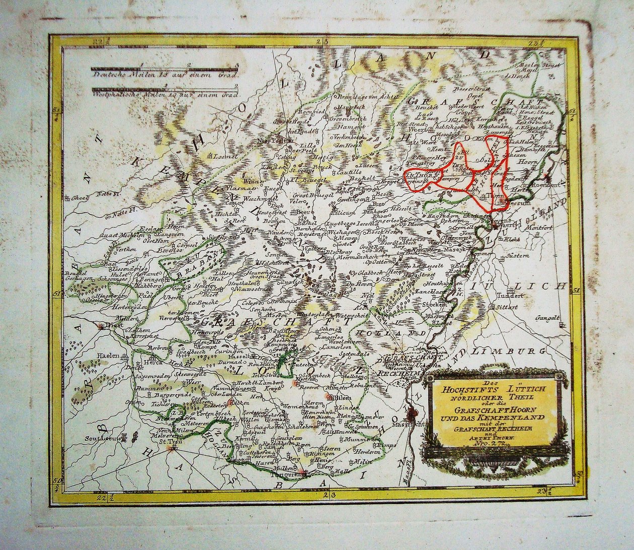 Des Hochstifts Lüttich nördlicher Thei av Franz Johann Joseph von Reilly