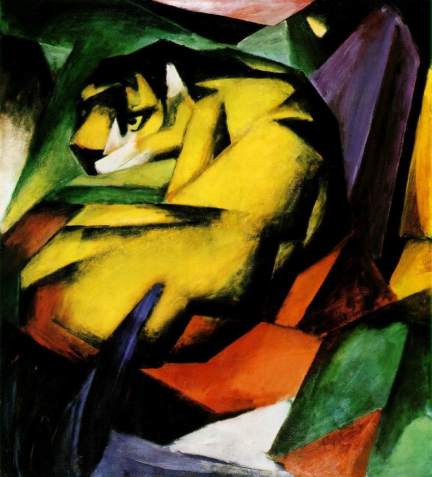  Tigern av Franz Marc