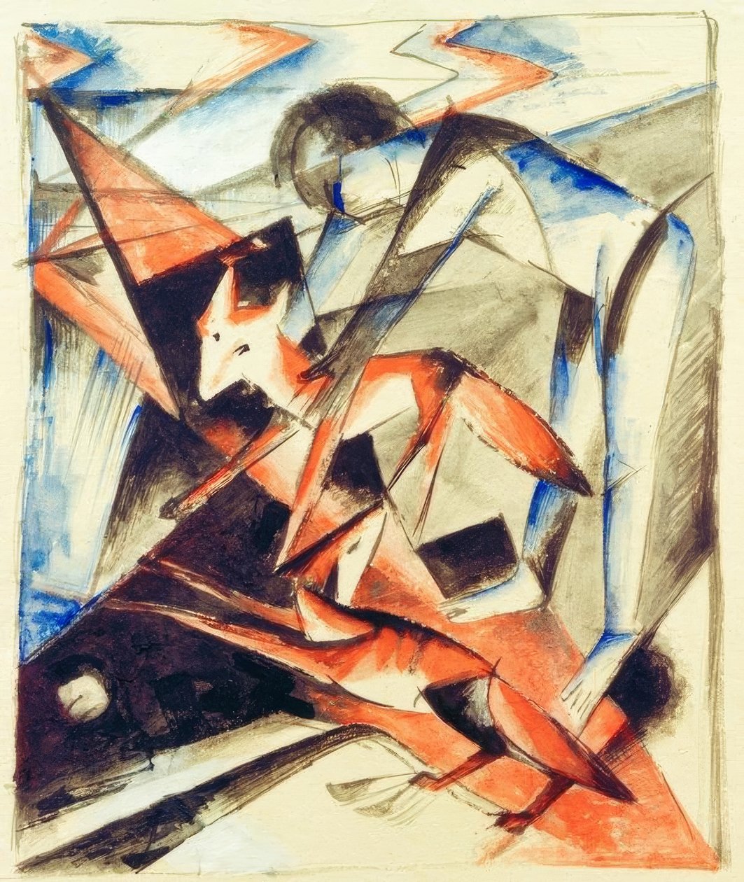 Noa och rävarna av Franz Marc
