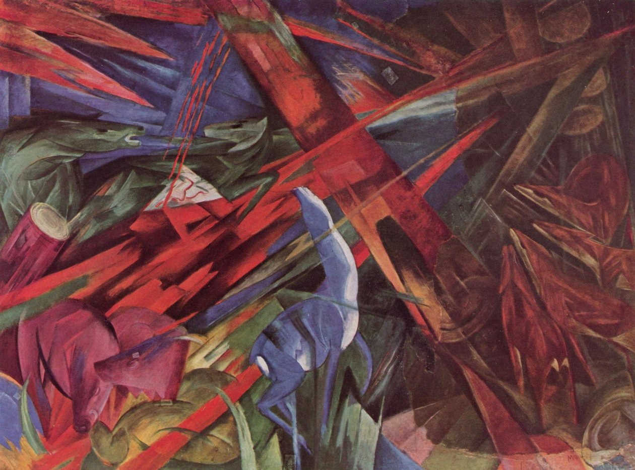 Tierschicksale av Franz Marc