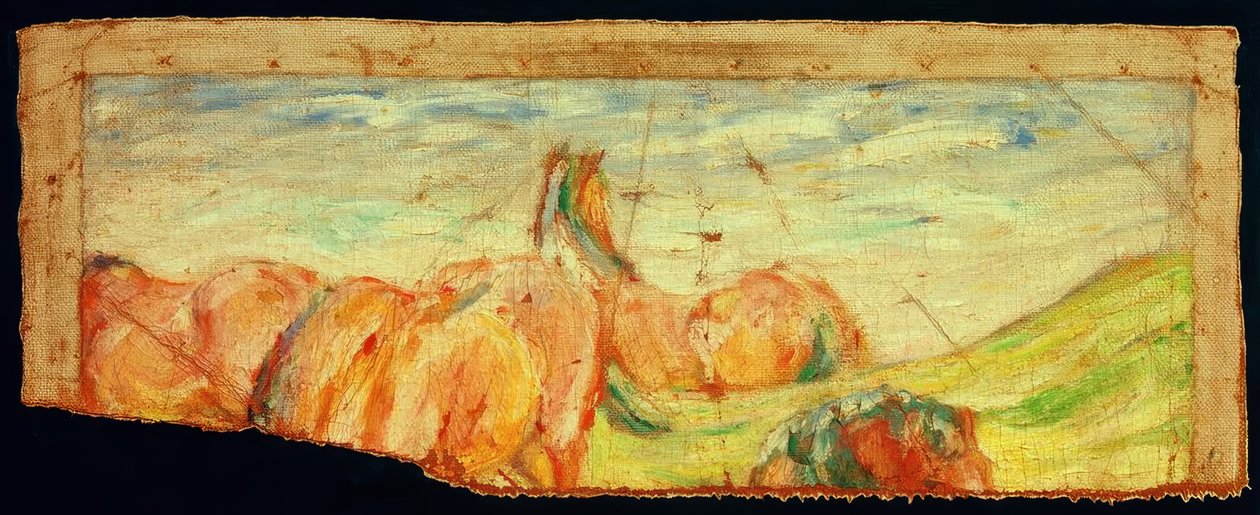 Betande hästar II av Franz Marc