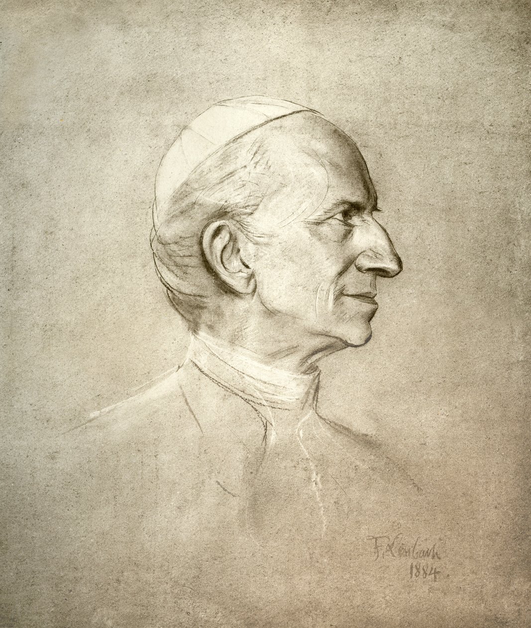Påven Leo XIII av Franz Seraph von Lenbach